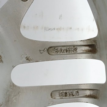 Recambio de llanta para ford focus turnier (cak) ghia referencia OEM IAM 98ABSA 6JX15H2 ET52,5 4H 4X108