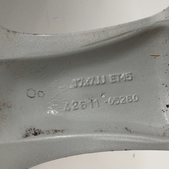 Recambio de llanta para toyota avensis berlina (t25) 2.0 turbodiesel cat referencia OEM IAM 4261105260 17X7JJ ET45 5H 5X100