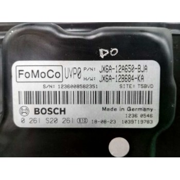 Recambio de centralita motor uce para ford focus iv (hn) 1.0 ecoboost referencia OEM IAM JX6A12A650BJA 0261S20261 