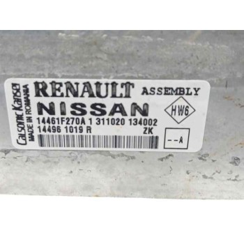 Recambio de intercooler para nissan juke (f16) 1.0 12v cat referencia OEM IAM 14461F270A 144961019R 