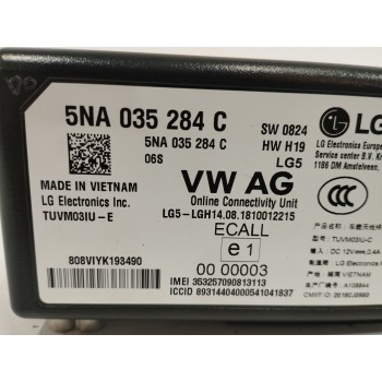 Recambio de modulo electronico para volkswagen t-roc 1.0 tsi referencia OEM IAM 5NA035284C CONTROL SERVICIOS EN LINEA 