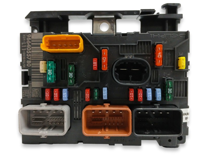 Recambio de caja reles / fusibles para peugeot 207 1.4 hdi referencia OEM IAM 9664055780  