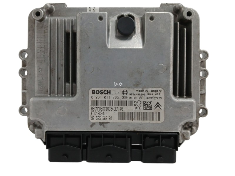 Recambio de centralita motor uce para peugeot 207 1.4 hdi referencia OEM IAM 9658556880 0281011785 