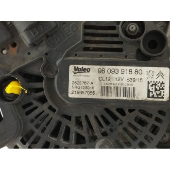 Recambio de alternador para peugeot 2008 (--.2013) 1.2 12v vti referencia OEM IAM 9809391880 CL12 NRG12S010