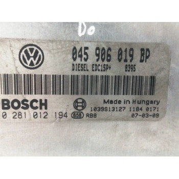 Recambio de centralita motor uce para volkswagen polo (9n3) 1.4 tdi referencia OEM IAM 045906019BP 0281012194 