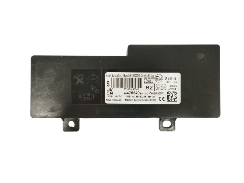 Recambio de modulo electronico para toyota proace city 1.5 d-4d 100 (bpzmd) referencia OEM IAM 9847654980  