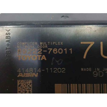 Recambio de modulo electronico para lexus ux(za10) (2018) 2.0 hibrido referencia OEM IAM 8922276011  