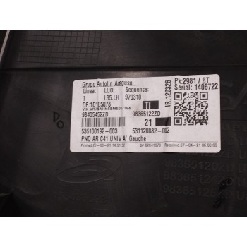 Recambio de guarnecido puerta trasera izquierda para citroën c4 iii (ba_, bb_, bc_) 1.2 puretech 130 (bahnsa, bahnsb) referencia