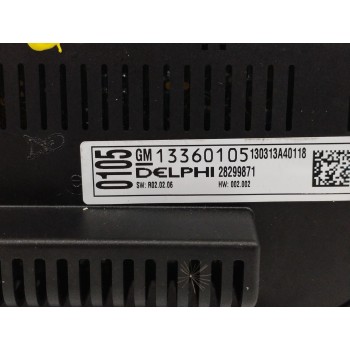 Recambio de mando climatizador para opel astra j gtc sportive referencia OEM IAM 13360105  