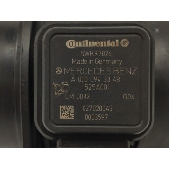 Recambio de caudalimetro para mercedes-benz clase a (w169) 2.0 cdi cat referencia OEM IAM A0000943348 5WK97026 