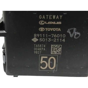 Recambio de modulo electronico para lexus ux(za10) (2018) 2.0 hibrido referencia OEM IAM 8911176010 50132114 