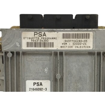 Recambio de centralita motor uce para citroën berlingo 1.4i sx familiar referencia OEM IAM 9643134380  