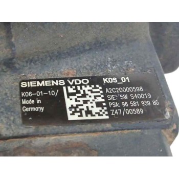 Recambio de bomba inyeccion para citroën c4 picasso 2.0 hdi fap cat (rhr / dw10bted4) referencia OEM IAM 9658193980 5WS40019 A2C