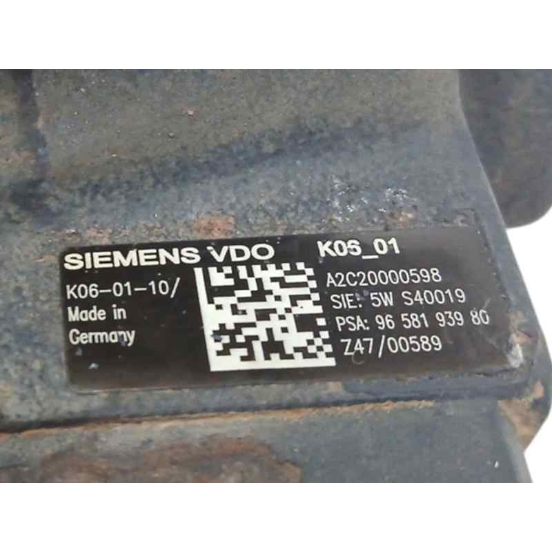 BOMBA INYECCION 5WS40019 A2C0000598