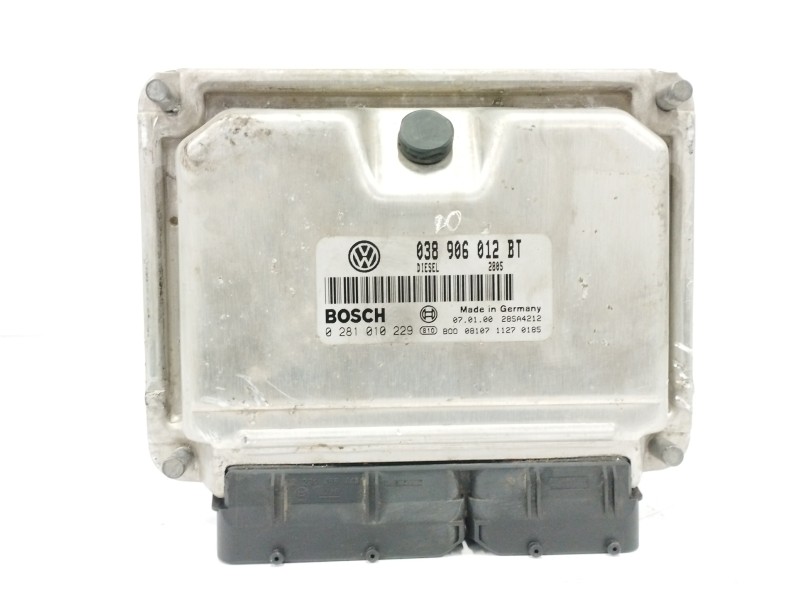 Recambio de centralita motor uce para seat toledo (1m2) 1.9 tdi referencia OEM IAM 038906012BT 0281010229 
