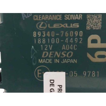 Recambio de modulo electronico para lexus ux(za10) (2018) 2.0 hibrido referencia OEM IAM 8934076090 1881004492 