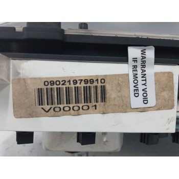 Recambio de cuadro instrumentos para aixam city 0.4 referencia OEM IAM 09021979910  