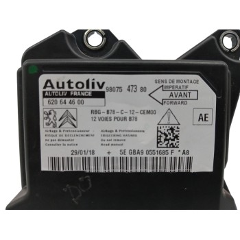 Recambio de centralita airbag para citroën c4 picasso 1.6 blue-hdi fap referencia OEM IAM 9807547380  