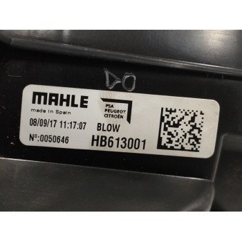 Recambio de motor calefaccion para opel crossland x 1.2 referencia OEM IAM HB613001  