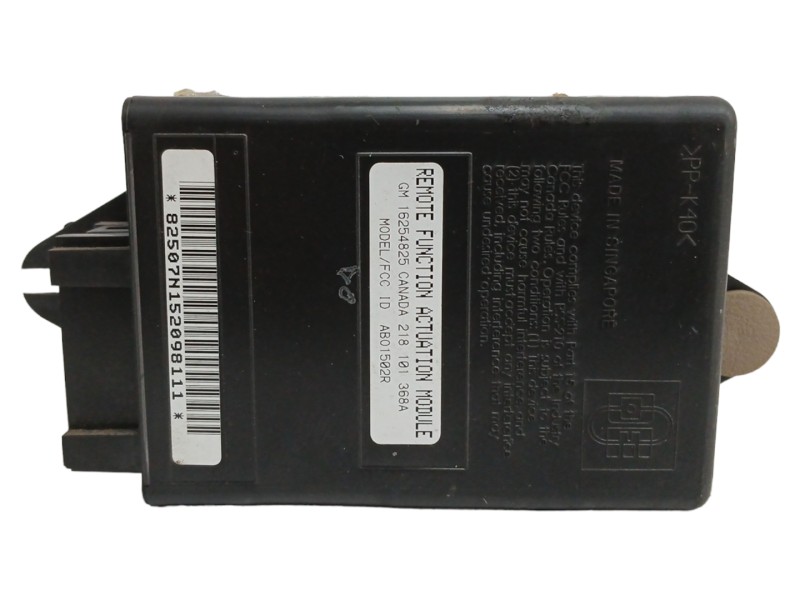 Recambio de modulo electronico para chevrolet express van 5.7 cc referencia OEM IAM 16254825 Recambio de modulo electronico para chevrolet express van 5.7 cc referencia OEM IAM 16254825