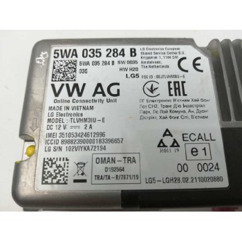 Recambio de modulo electronico para seat ateca (kh7) 1.5 16v tsi act referencia OEM IAM 5WA035284B CONTROL PARA SERVICIOS EN LIN