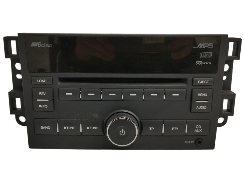 Recambio de sistema audio / radio cd para chevrolet aveo 1.2 cat referencia OEM IAM 96989221  