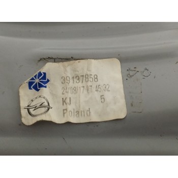 Recambio de elevalunas trasero derecho para opel crossland x 1.2 referencia OEM IAM 39137858  