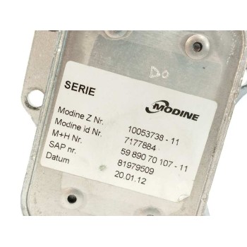 Recambio de enfriador aceite motor para mercedes-benz clase a (w176) a 200 (176.043) referencia OEM IAM 10053738  