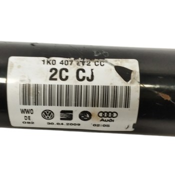 Recambio de transmision delantera derecha para skoda octavia berlina (1z3) 1.9 tdi referencia OEM IAM 1K0407272CC  