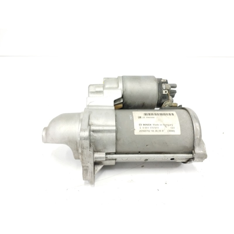 Recambio de motor arranque para opel adam 1.4 16v referencia OEM IAM 25194650 0001170611 