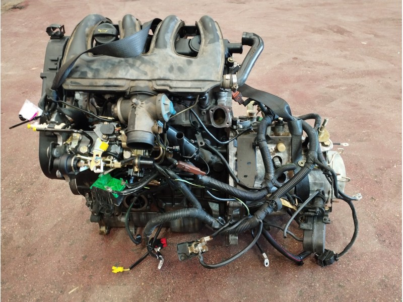 Recambio de despiece motor para citroën berlingo 1.9 diesel referencia OEM IAM WJY  CAJA NARANJA