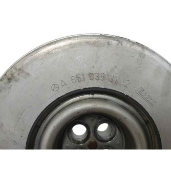 Recambio de polea cigueñal para mercedes-benz clase a (w176) 2.1 cdi cat referencia OEM IAM A6510353112  