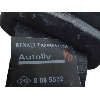 Recambio de cinturon seguridad trasero central para renault clio iv 0.9 referencia OEM IAM 888503110R  