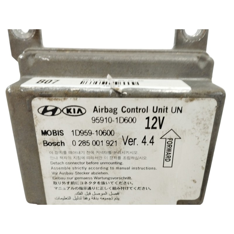 CENTRALITA AIRBAG 1D95910600 0285011921