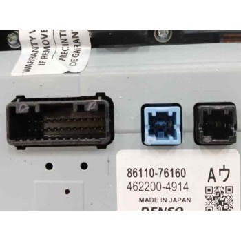 Recambio de pantalla multifuncion para lexus ux(za10) (2018) 2.0 hibrido referencia OEM IAM 8611076160 OBSERVAR FOTO 4622004914