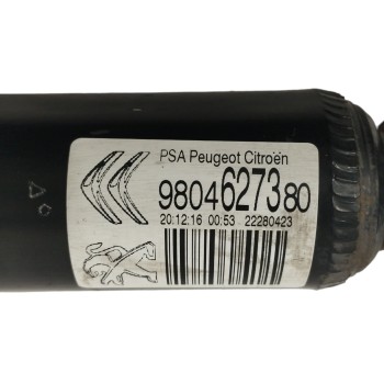 Recambio de amortiguador trasero izquierdo para peugeot 208 1.2 12v e-vti referencia OEM IAM 9804627380  