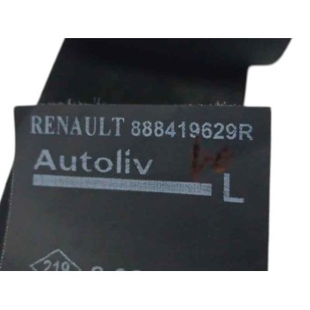 Recambio de cinturon seguridad trasero izquierdo para renault clio iv 0.9 referencia OEM IAM 888419629R  