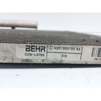Recambio de condensador / radiador aire acondicionado para mercedes-benz clase gl (x164) gl 320 cdi 4-matic (164.822) referencia
