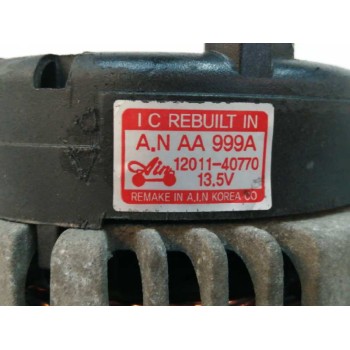 Recambio de alternador para ssangyong actyon 2.0 td cat referencia OEM IAM 1201140770  