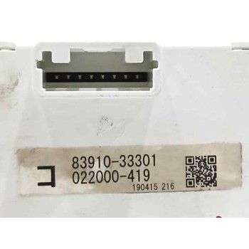 Recambio de modulo electronico para lexus ux(za10) (2018) 2.0 hibrido referencia OEM IAM 8391033301 RELOJ 022000419