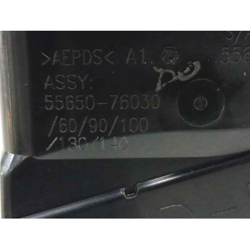 Recambio de rejilla aireadora para lexus ux(za10) (2018) 2.0 hibrido referencia OEM IAM 5565076030 DELANTERA IZQUIERDA 556517601