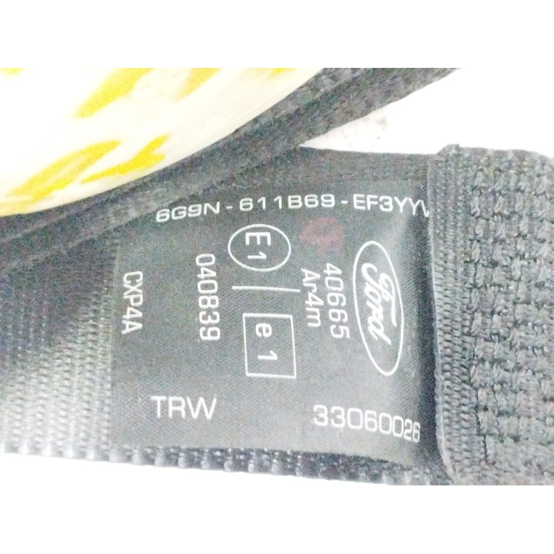 CINTURON SEGURIDAD TRASERO DERECHO