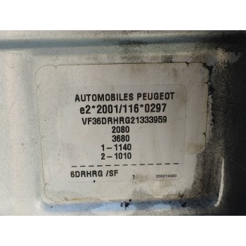Recambio de carroceria corte para peugeot 407 2.0 16v hdi cat (rhr / dw10bted4) referencia OEM IAM   