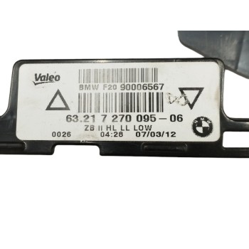 Recambio de piloto trasero izquierdo para bmw serie 1 lim. (f20) 1.6 16v referencia OEM IAM 63217270095  