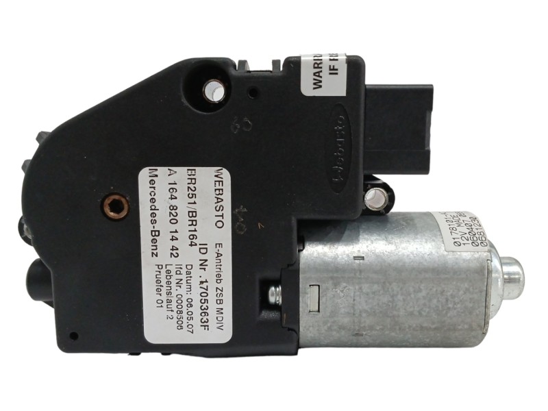 Recambio de motor techo electrico para mercedes-benz clase r (w251) 3.0 cdi cat referencia OEM IAM A1648201442 Recambio de motor techo electrico para mercedes-benz clase r (w251) 3.0 cdi cat referencia OEM IAM A1648201442