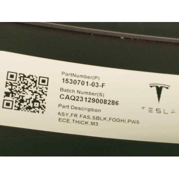 Recambio de paragolpes delantero para tesla model 3 ev referencia OEM IAM 1084168S0E OBSERVAR FOTOS 