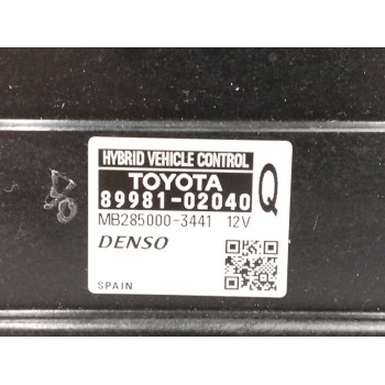 Recambio de modulo electronico para toyota auris touring sports (e18) 1.8 16v cat (híbrido) referencia OEM IAM 8998102040 MB2850