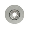 Recambio de disco de freno delantero izquierdo para peugeot 308 iii (fb_, fh_, fp_, f3_, fm_) bluehdi 130 (fbyhzl, fbyhzt) refer