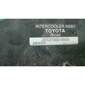 Recambio de intercooler para toyota yaris (_p9_) 1.4 d-4d (nlp90_) referencia OEM IAM JD1270000930 0281021521 