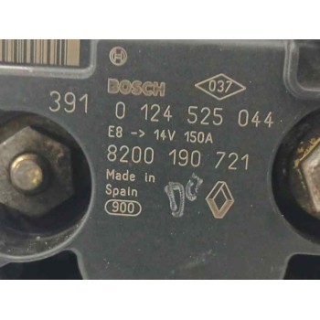 Recambio de alternador para opel movano (2004 =>) furgón medio techo elevado l2h2 3.5 t referencia OEM IAM 8200190721 150A 01245